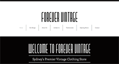 Desktop Screenshot of forevervintage.net.au